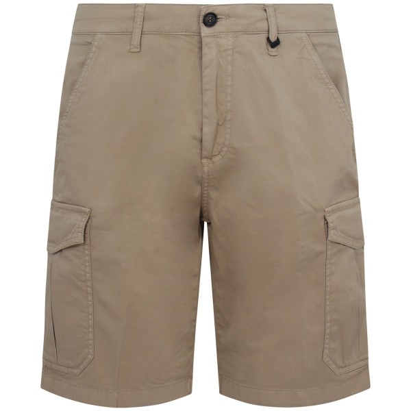 Shorts beige per uomo