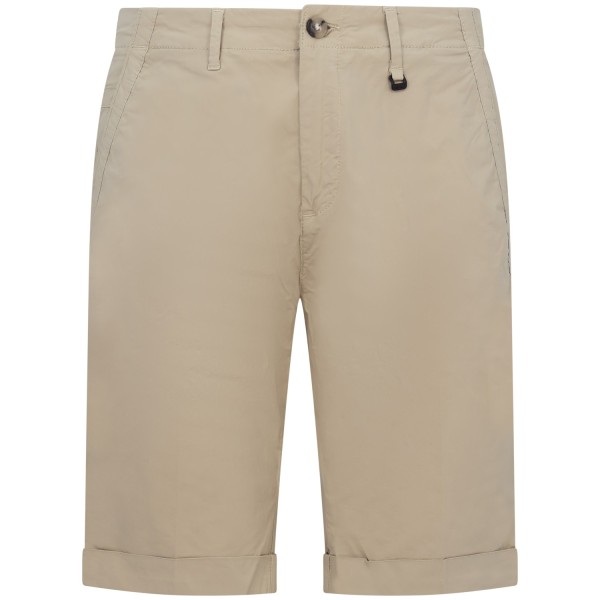 Shorts beige con tasconi  per uomo