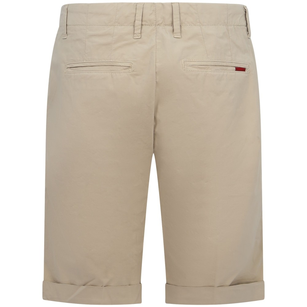 Shorts beige con tasconi  per uomo