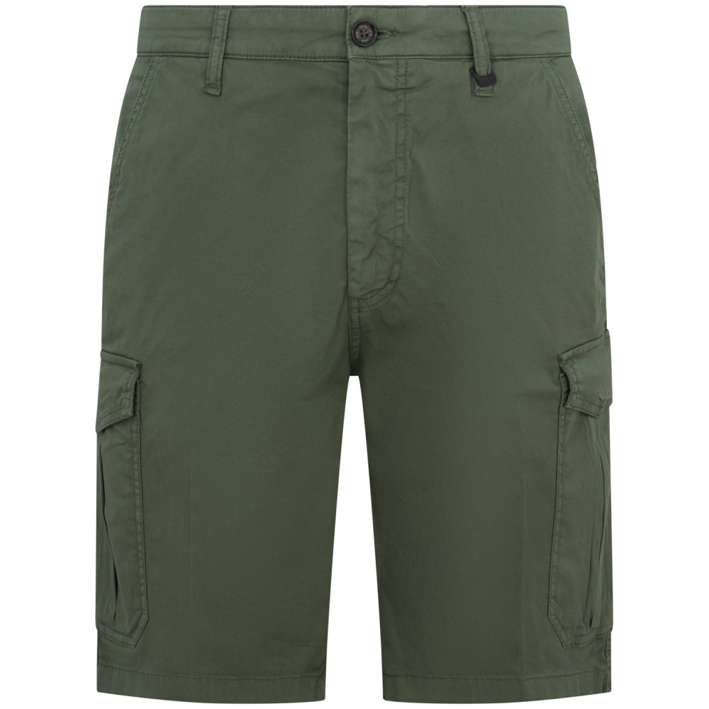 Shorts verde con tasconi  per uomo