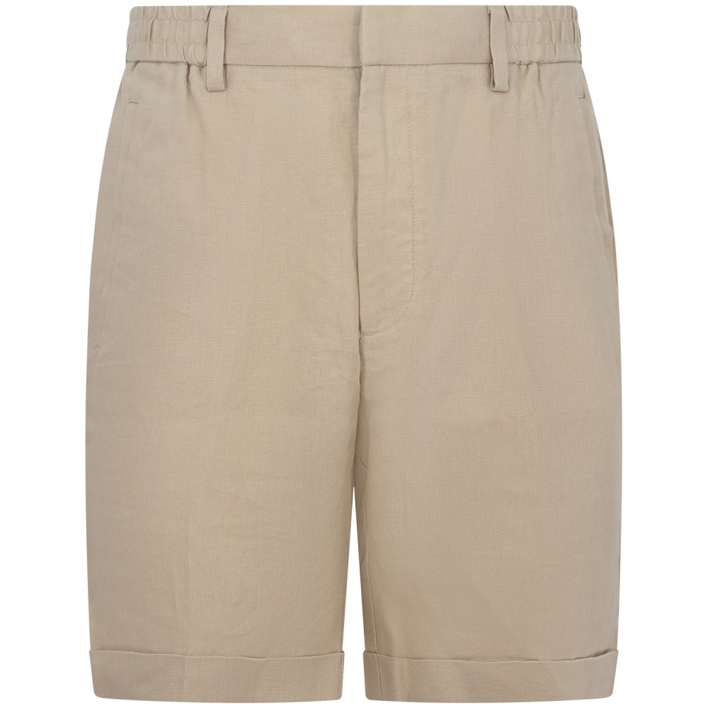 Shorts beige per uomo