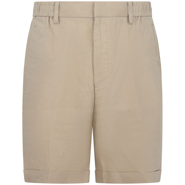 Shorts beige per uomo