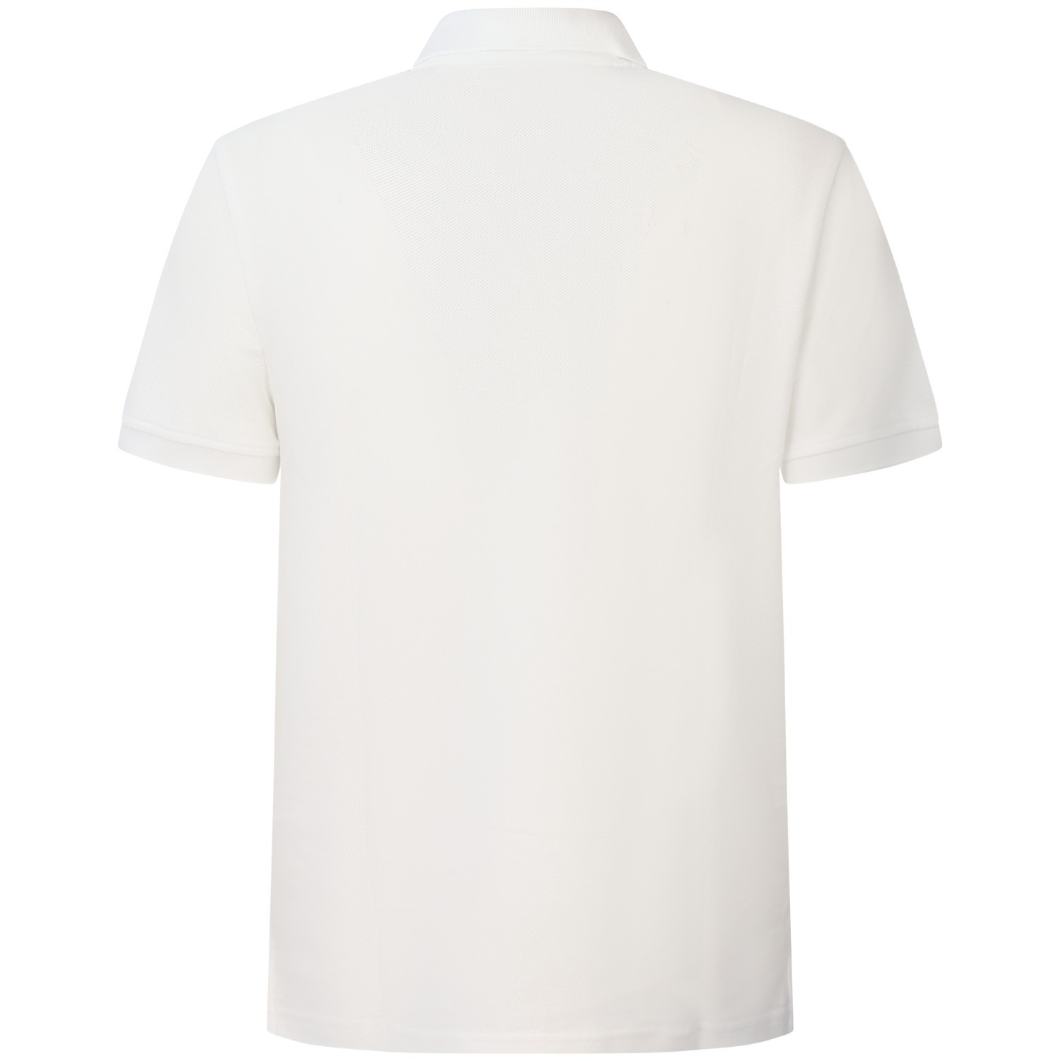 Polo bianca con mini logo per uomo 2