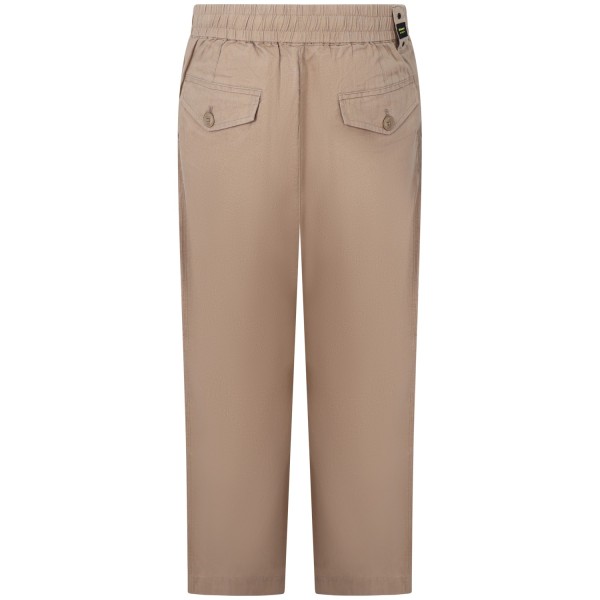 Pantalone in lino beige per uomo