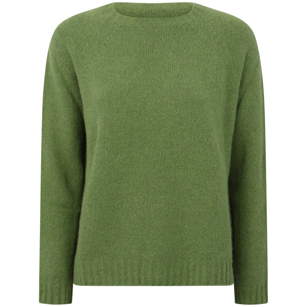 Maglione verde per donna