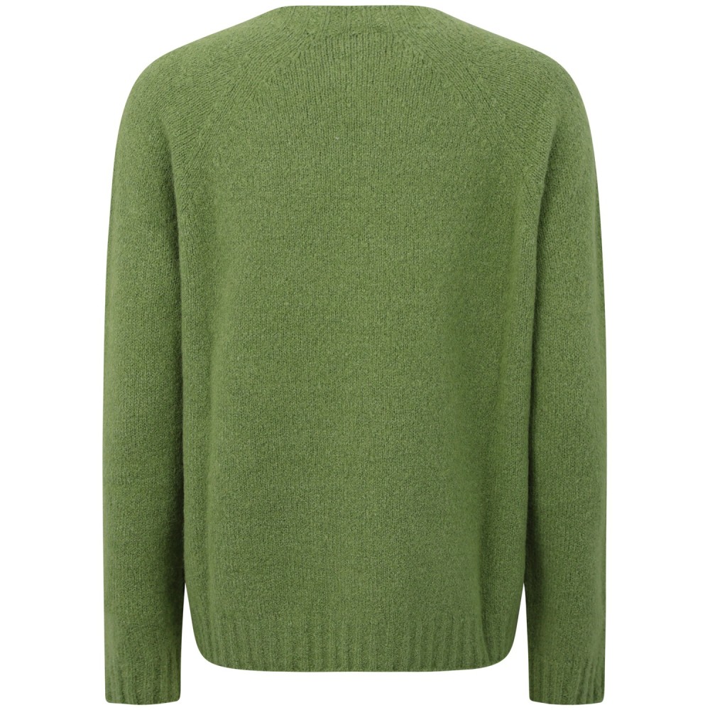 Maglione verde per donna