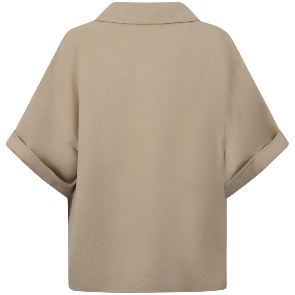 Cappotto beige per donna