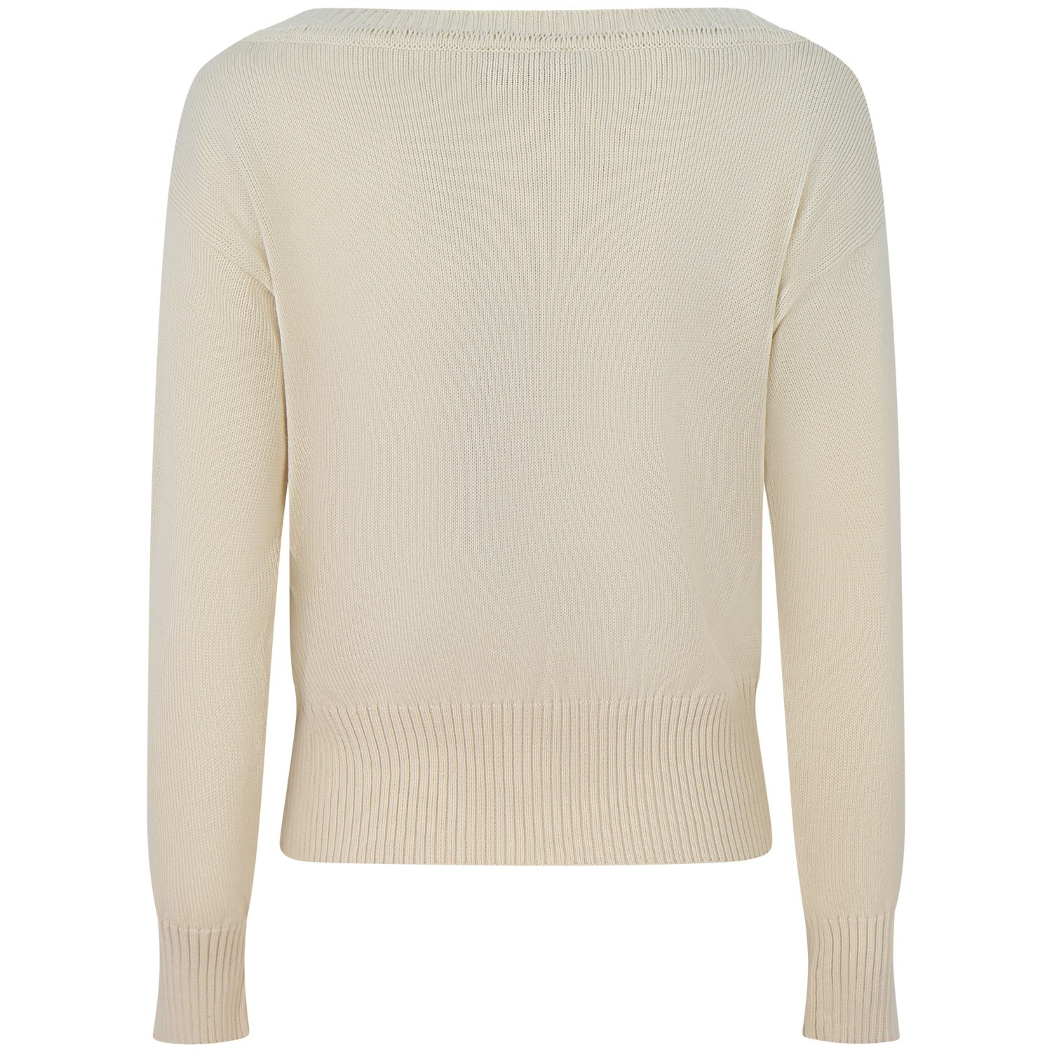 Maglia avorio per donna 2