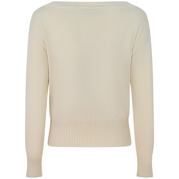 Maglia avorio per donna