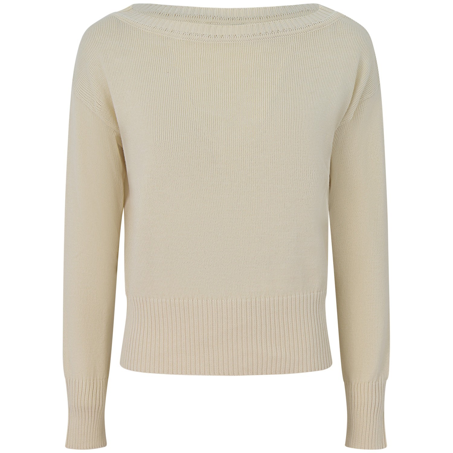 Maglia avorio per donna