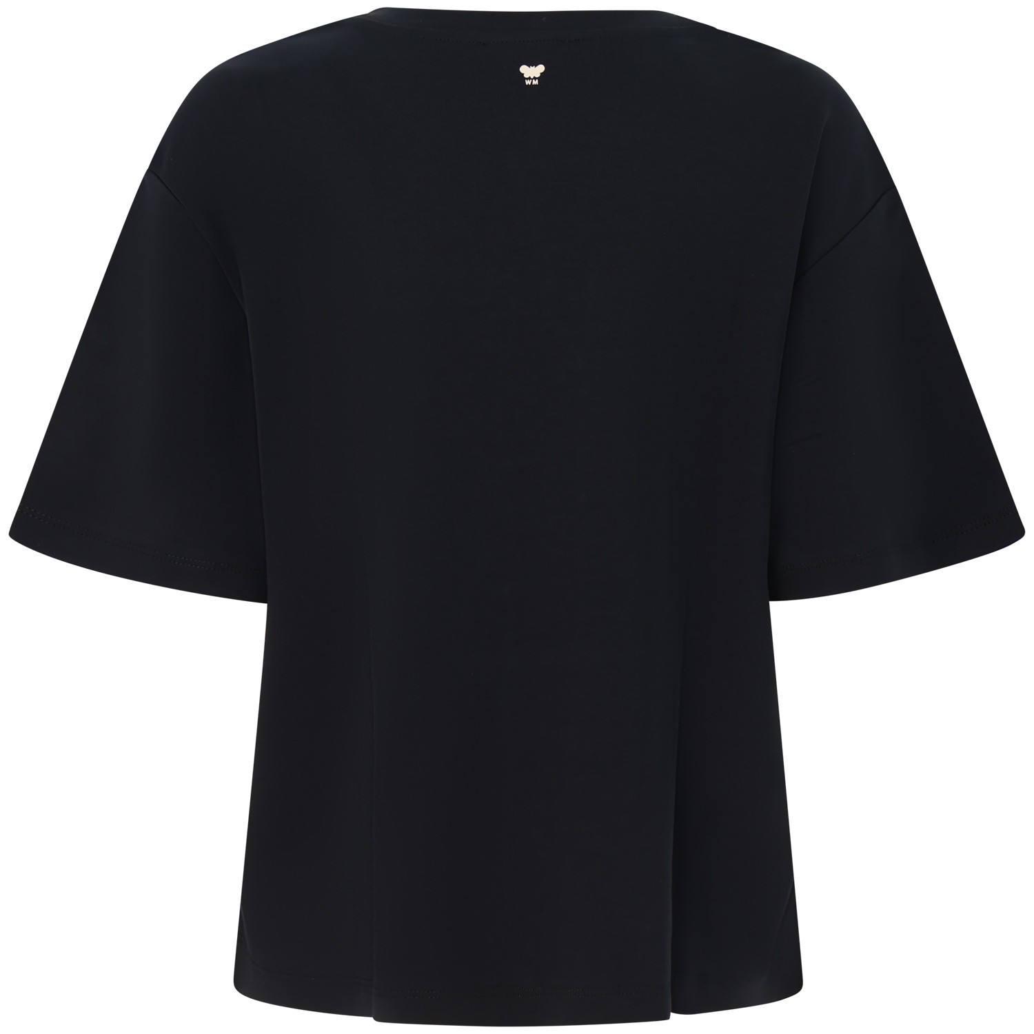 T-shirt nera per donna 2