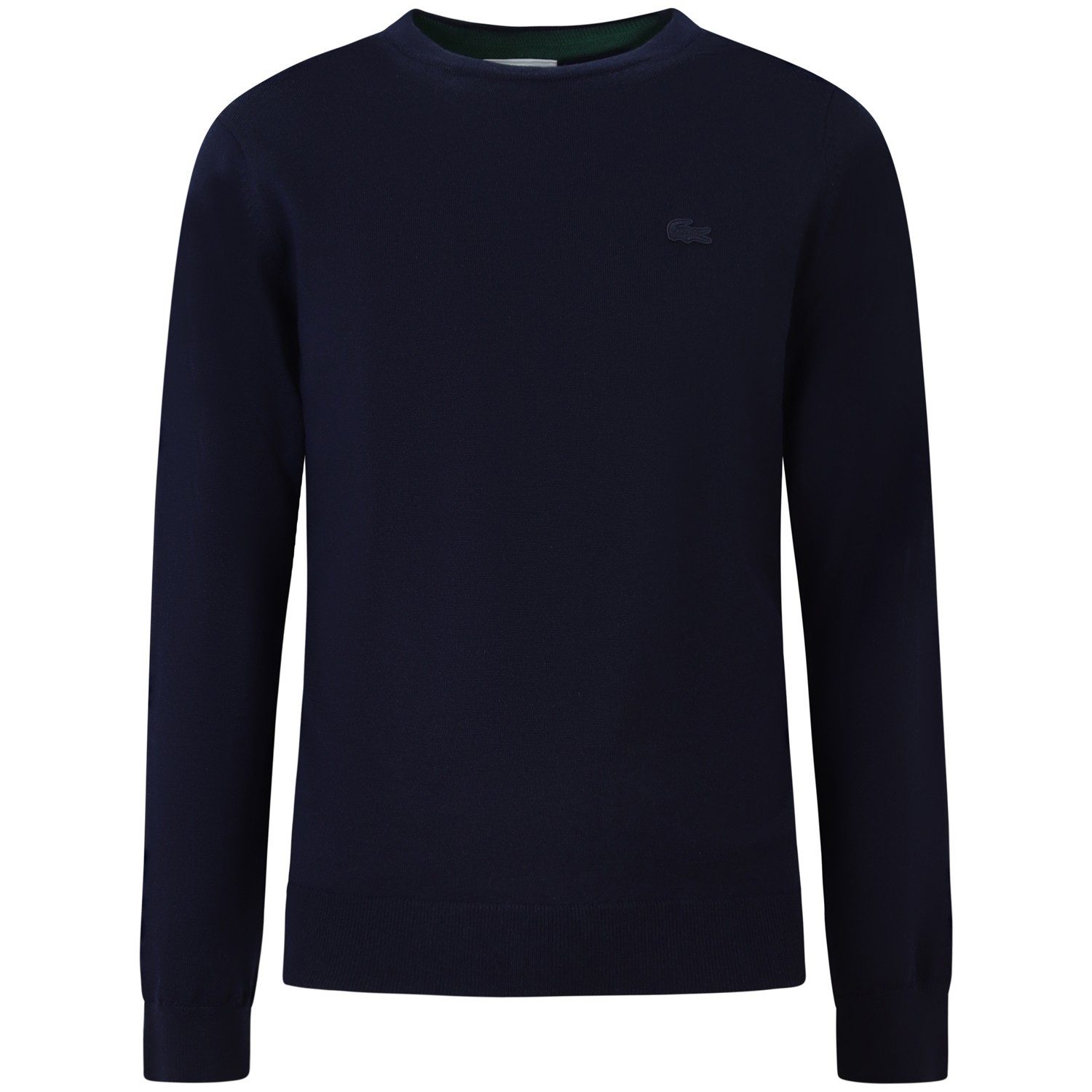 Maglione blu con mini logo per uomo