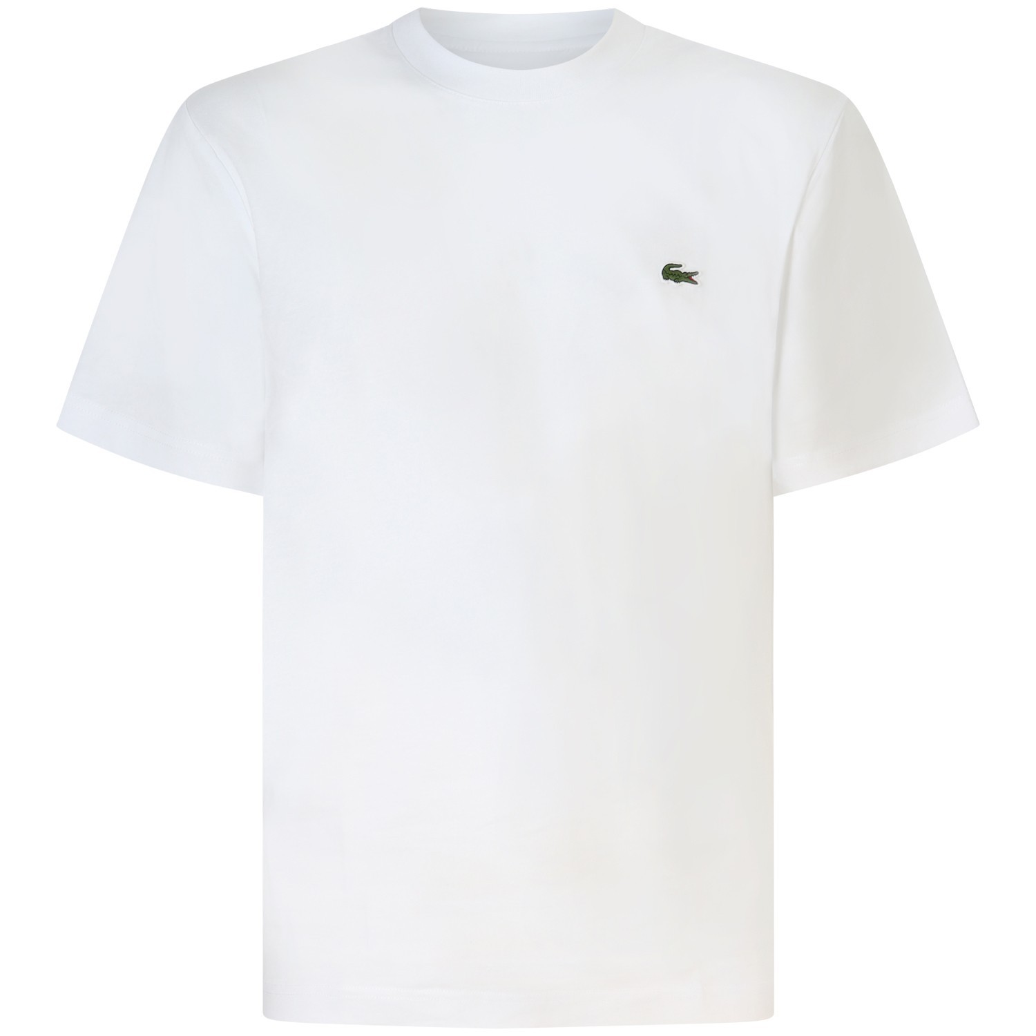 T-shirt bianca con mini logo per uomo