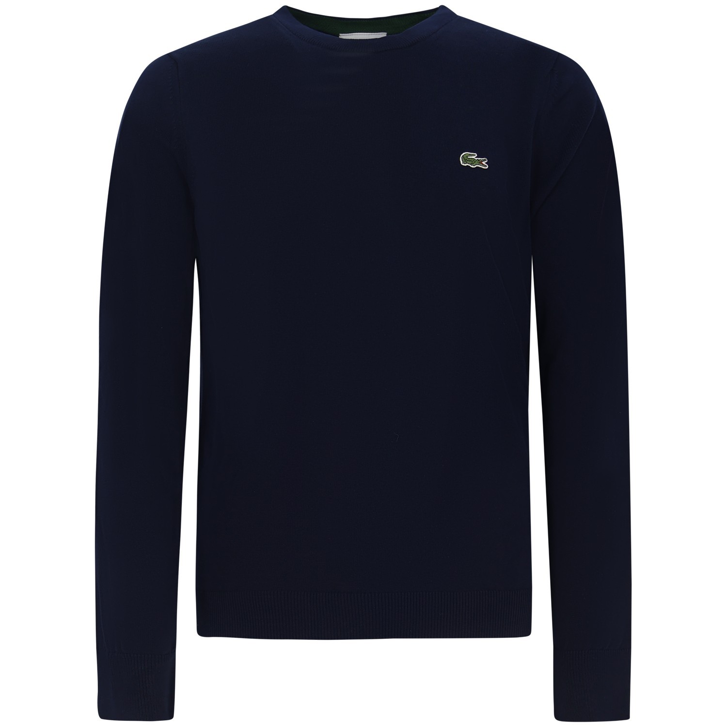 Maglione blu con mini logo per uomo