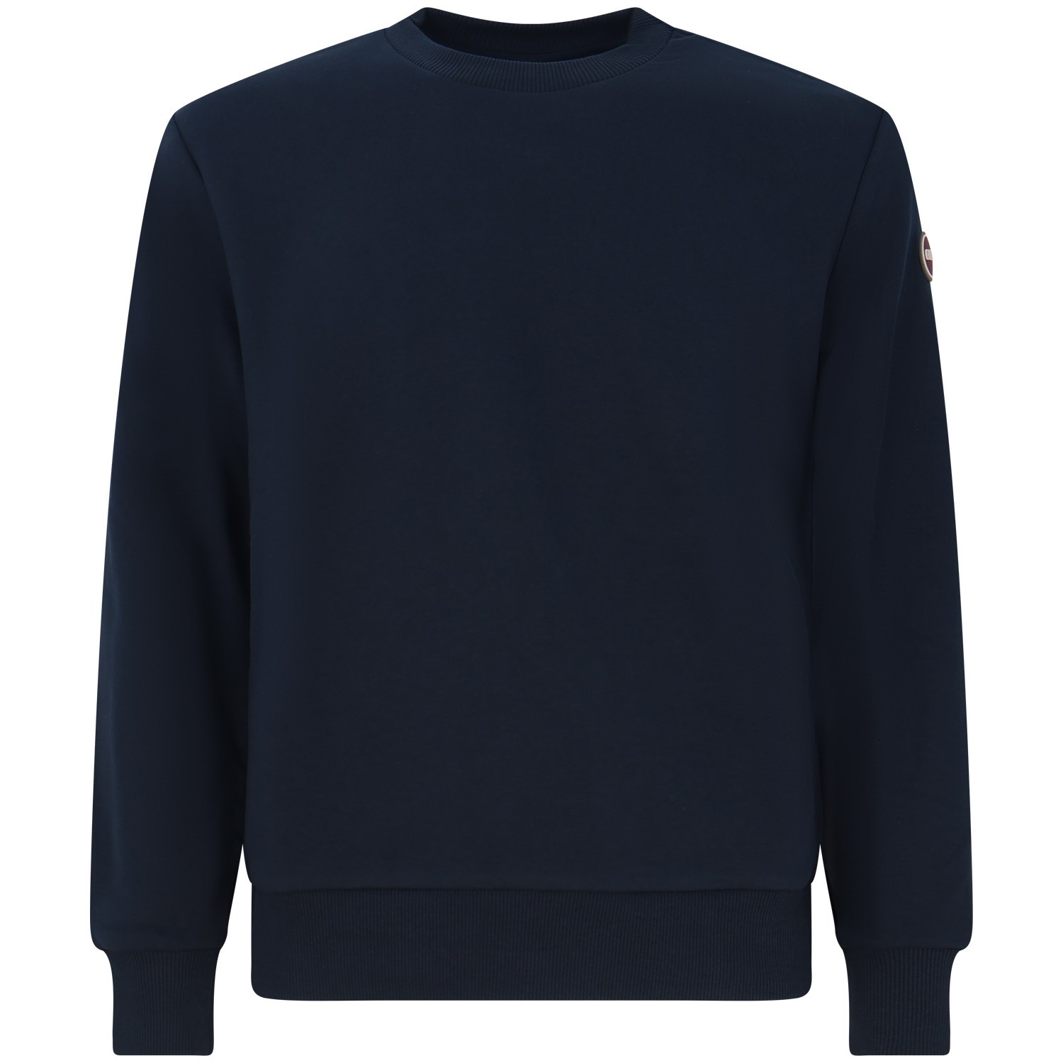 Felpa blu con mini logo per uomo 2