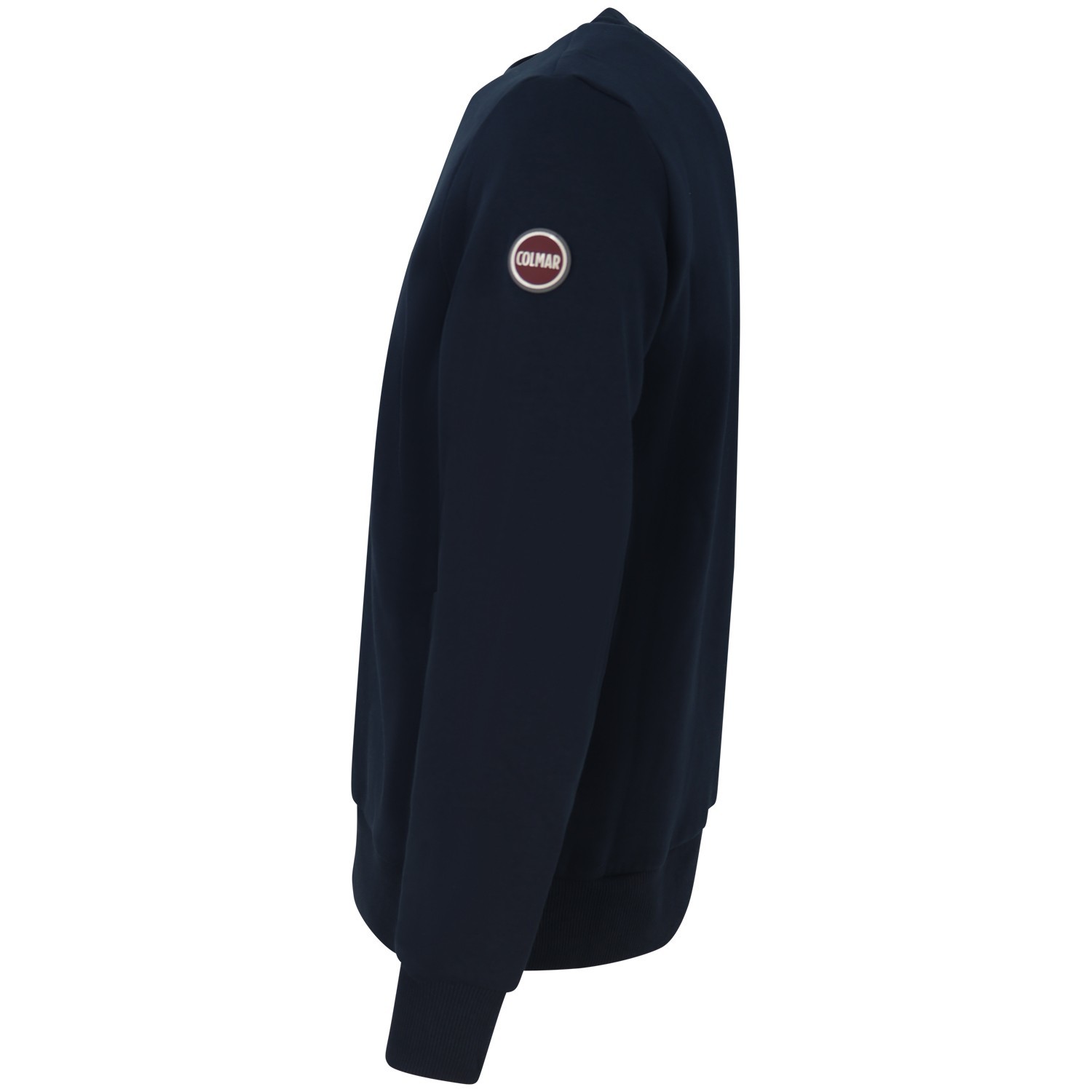 Felpa blu con mini logo per uomo
