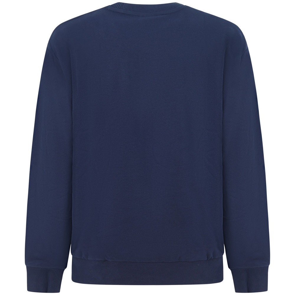 Felpa blu per uomo