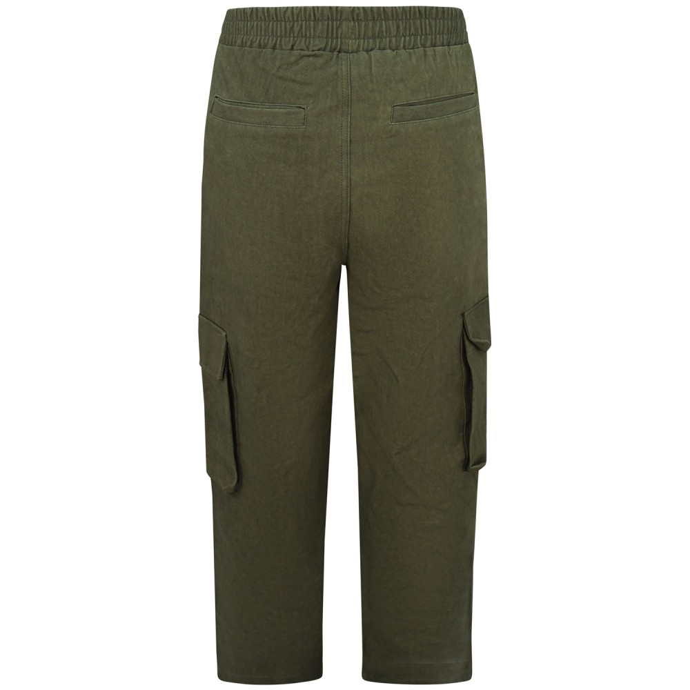 Pantalone con tasconi verde  per uomo