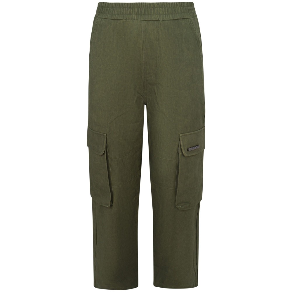 Pantalone con tasconi verde  per uomo