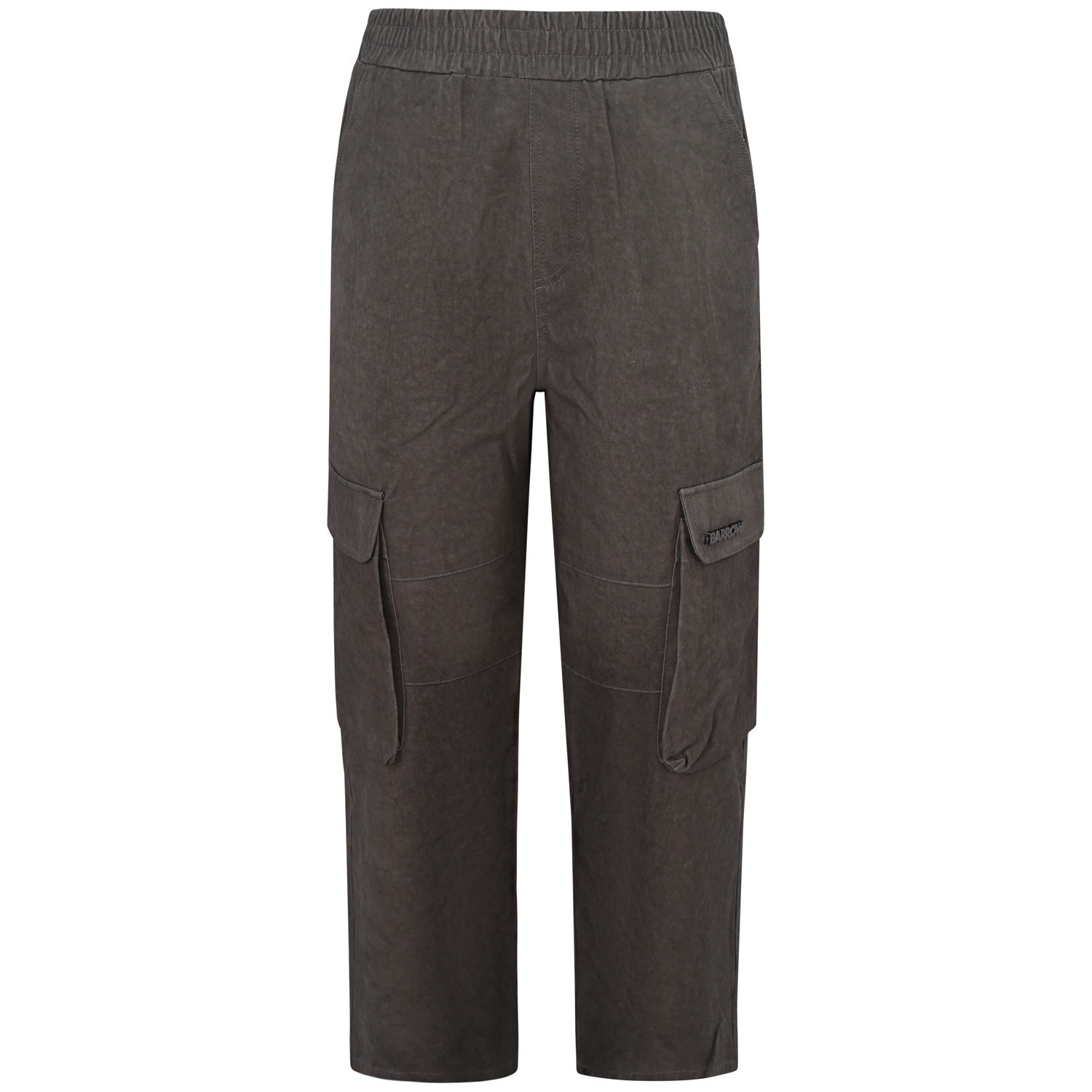 Pantalone grigio con tasconi per uomo
