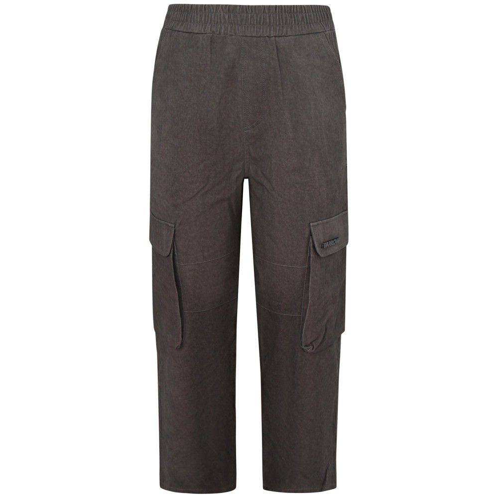 Pantalone grigio con tasconi per uomo