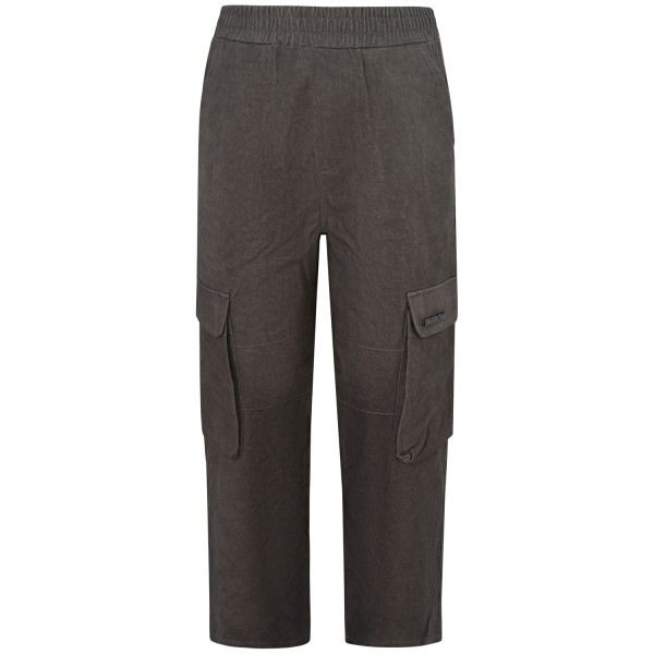 Pantalone grigio con tasconi per uomo