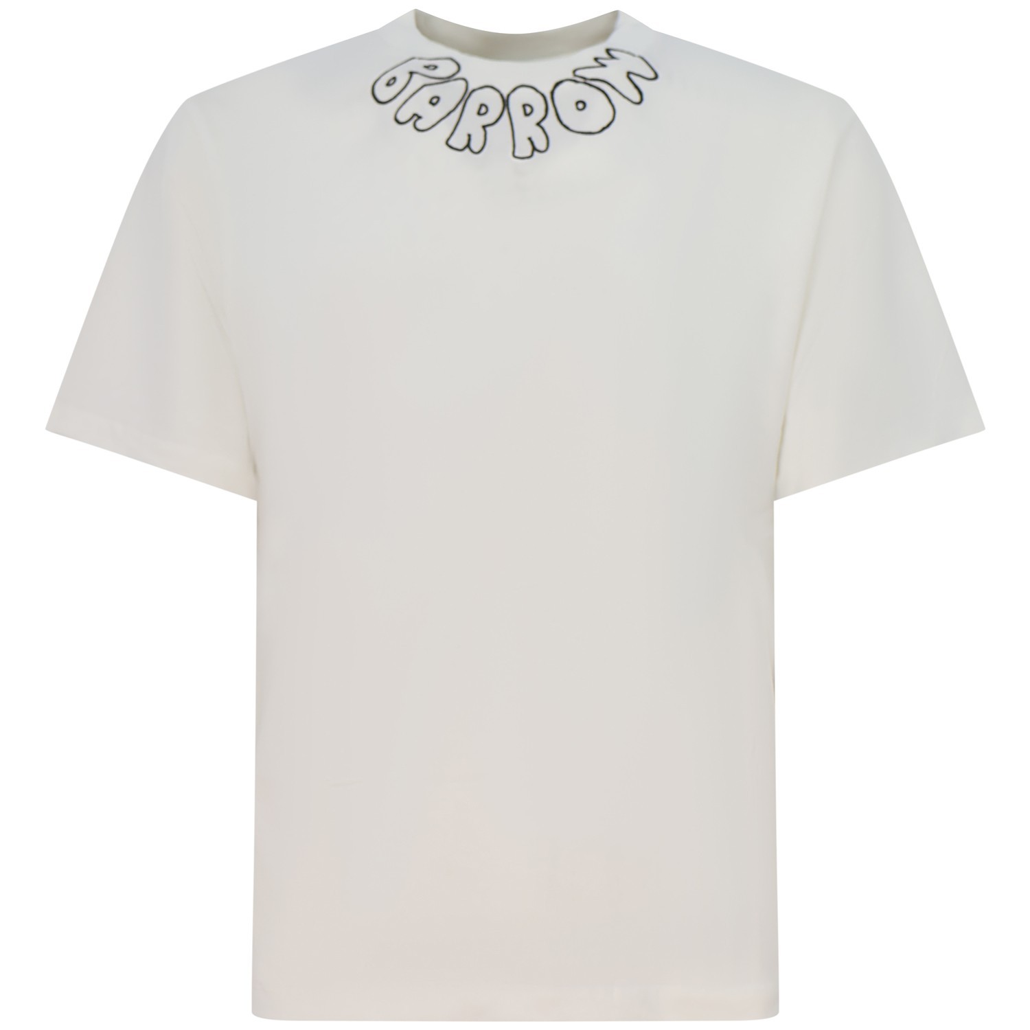 T-shirt bianca con stampa per uomo