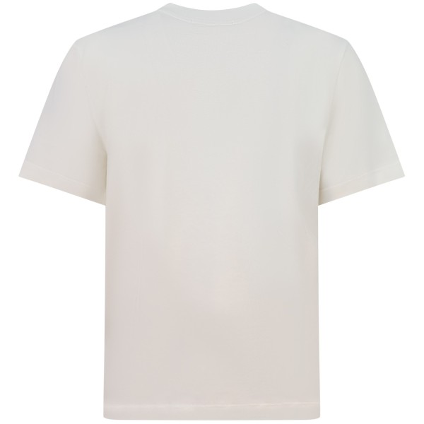 T-shirt bianca con stampa per uomo