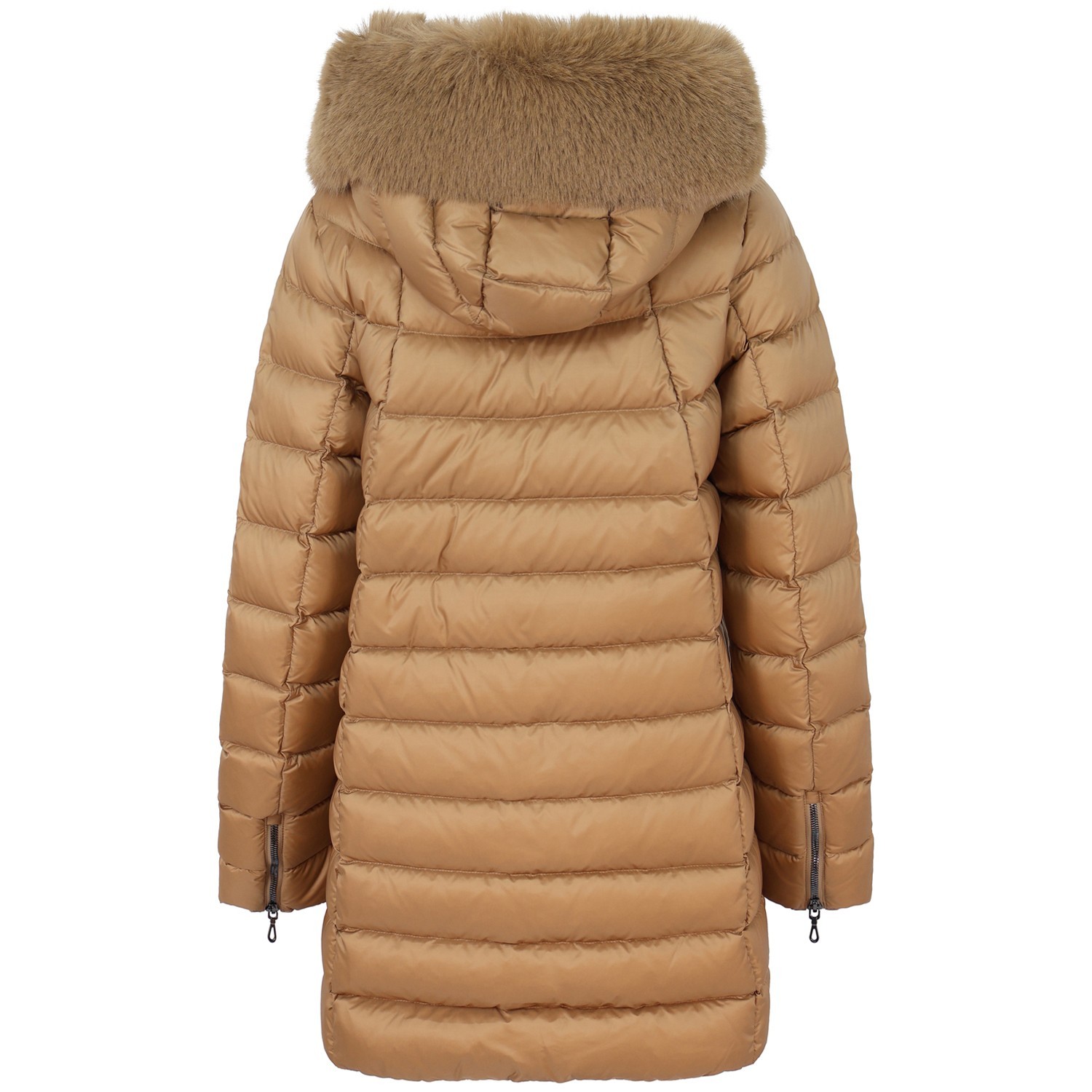 Piumino beige per donna 2