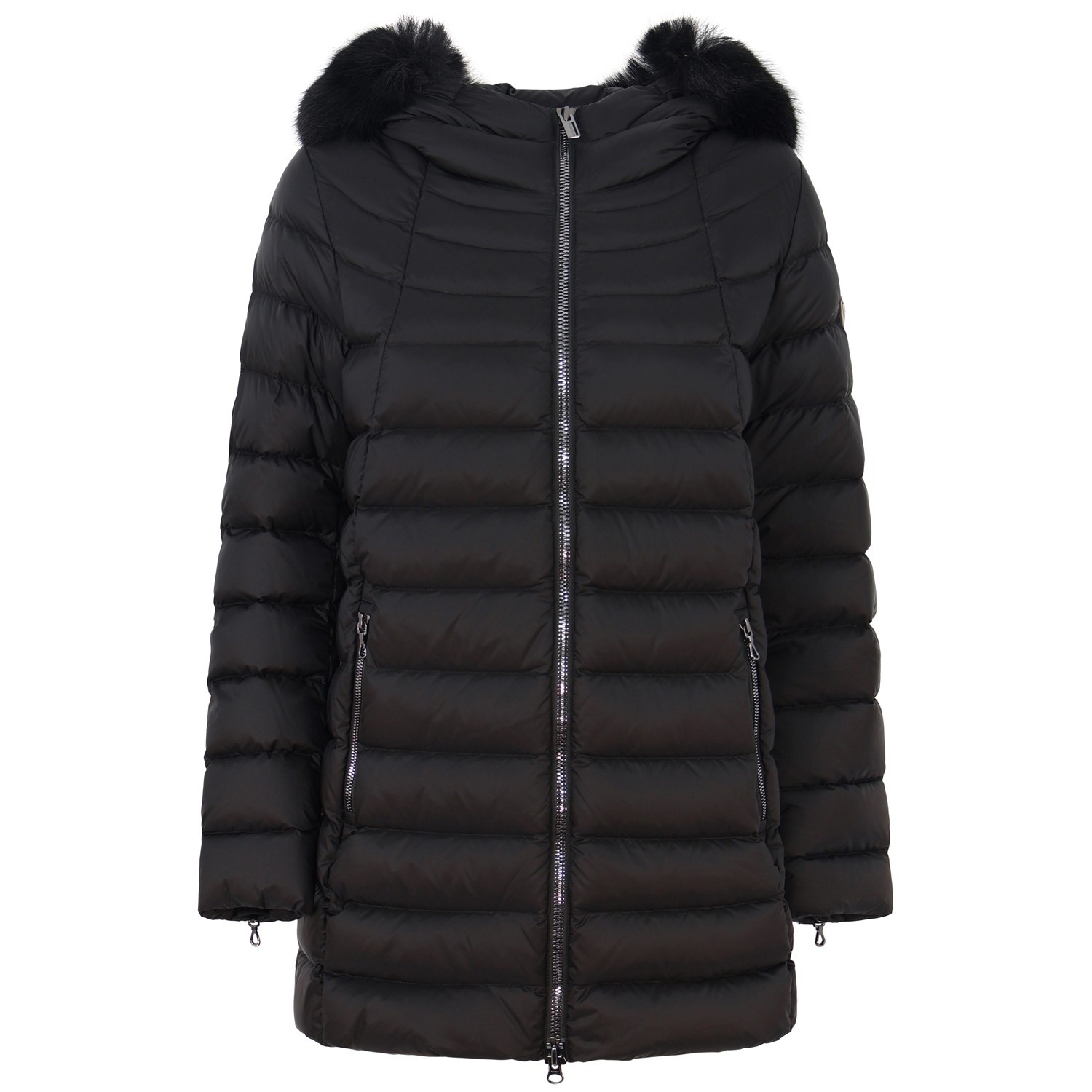 Piumino nero per donna