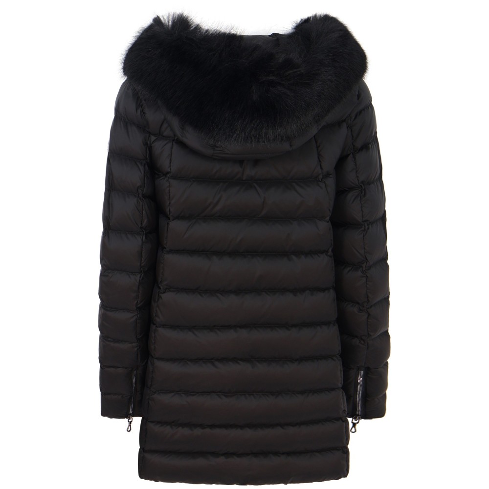 Piumino nero per donna