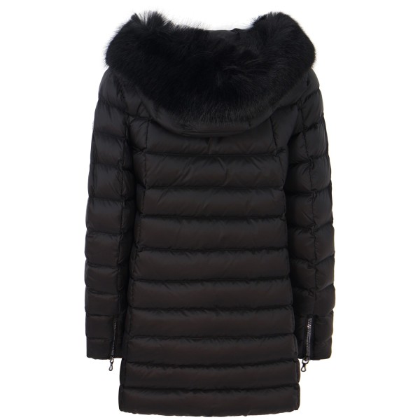 Piumino nero per donna