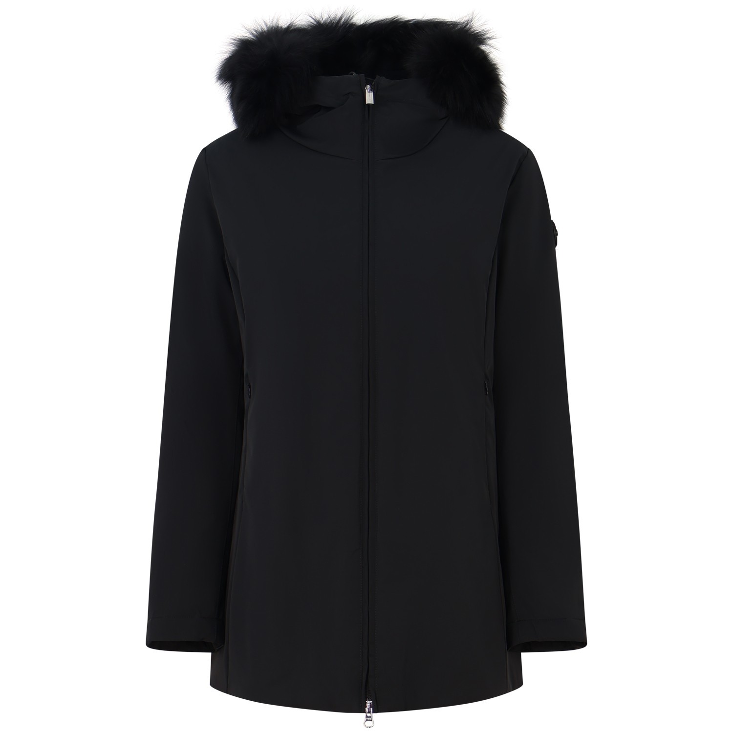 Piumino nero per donna