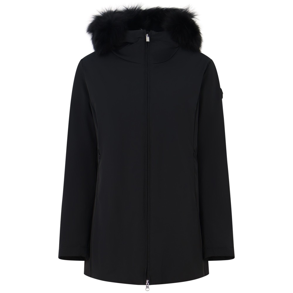 Piumino nero per donna