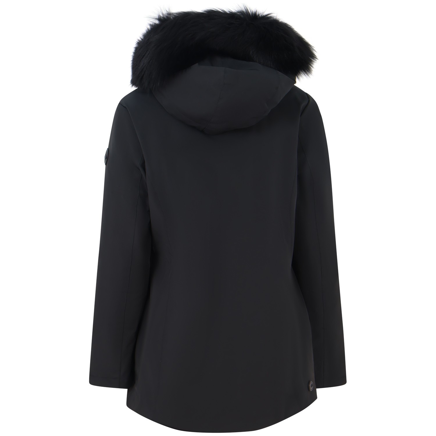 Piumino nero per donna