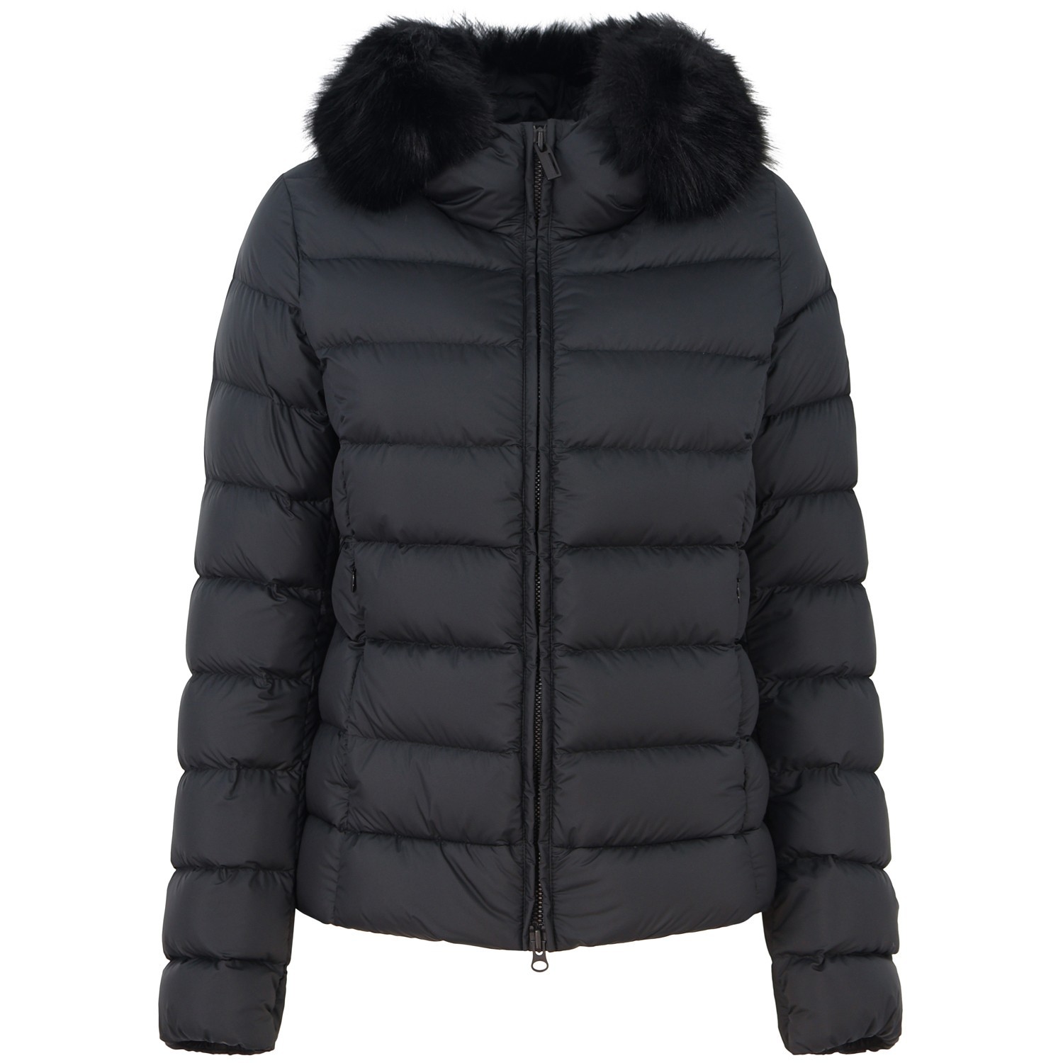 Piumino nero per donna
