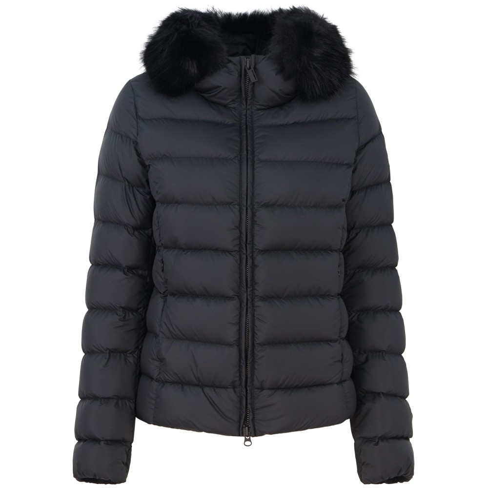 Piumino nero per donna