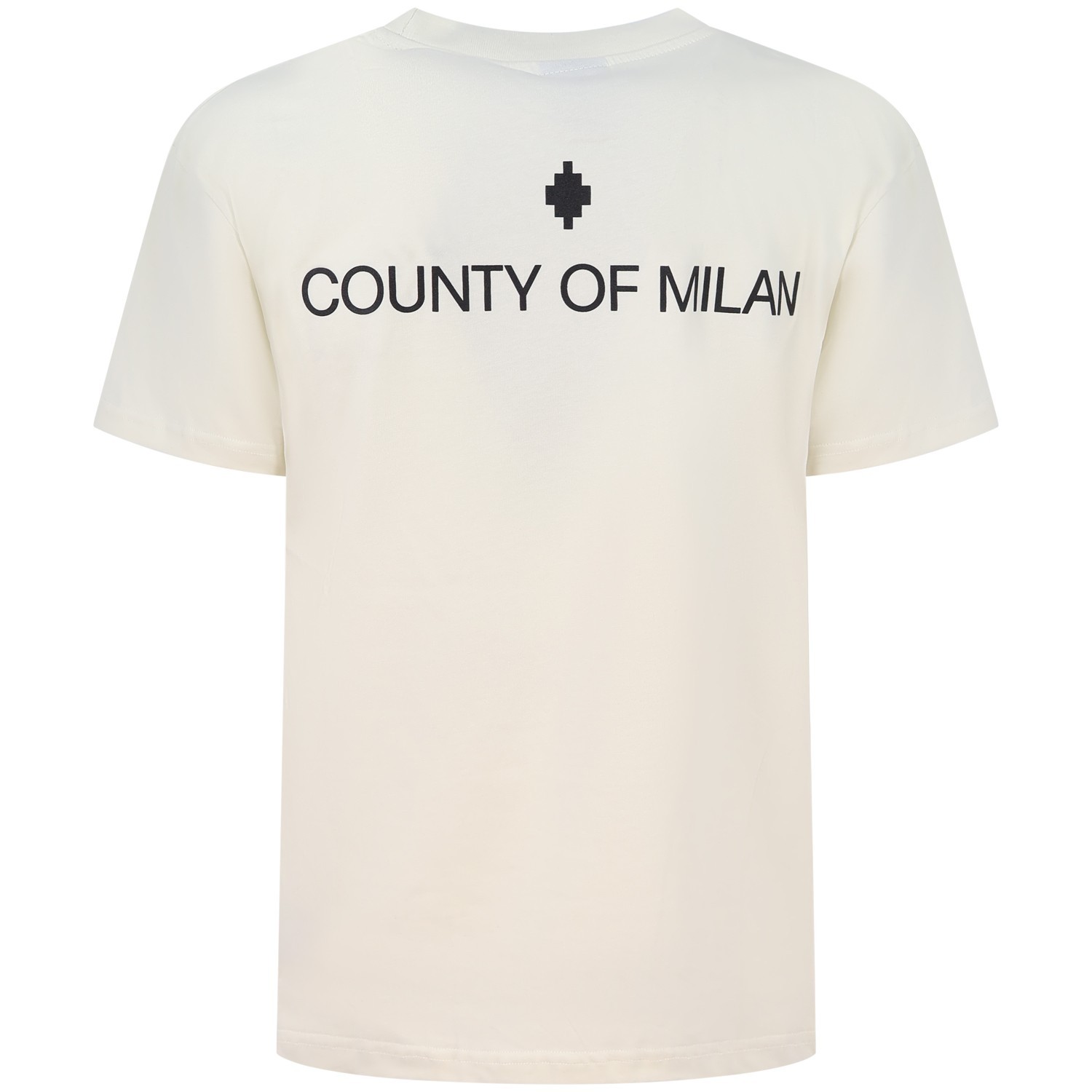 T-shirt bianca  con mini logo laterale per uomo 2