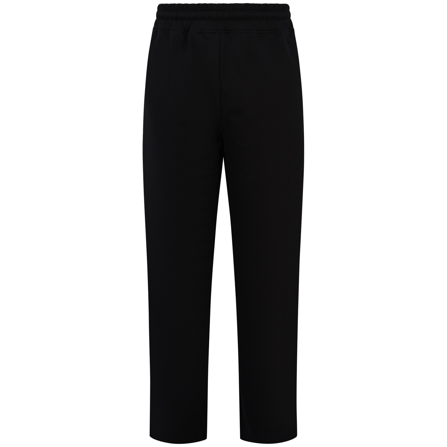 Pantalone tuta nero con mini logo per uomo 2
