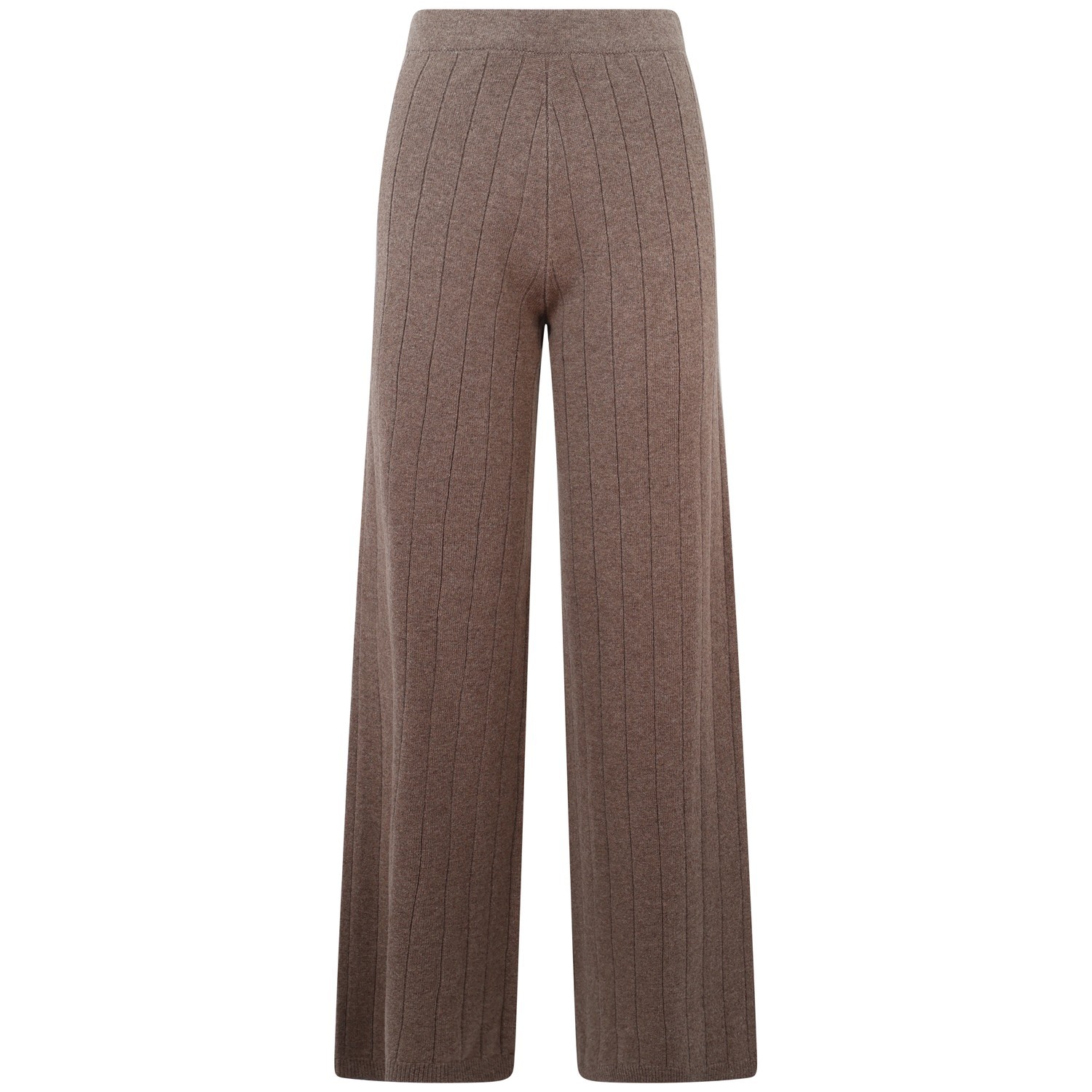 Pantalone in maglia visone per donna