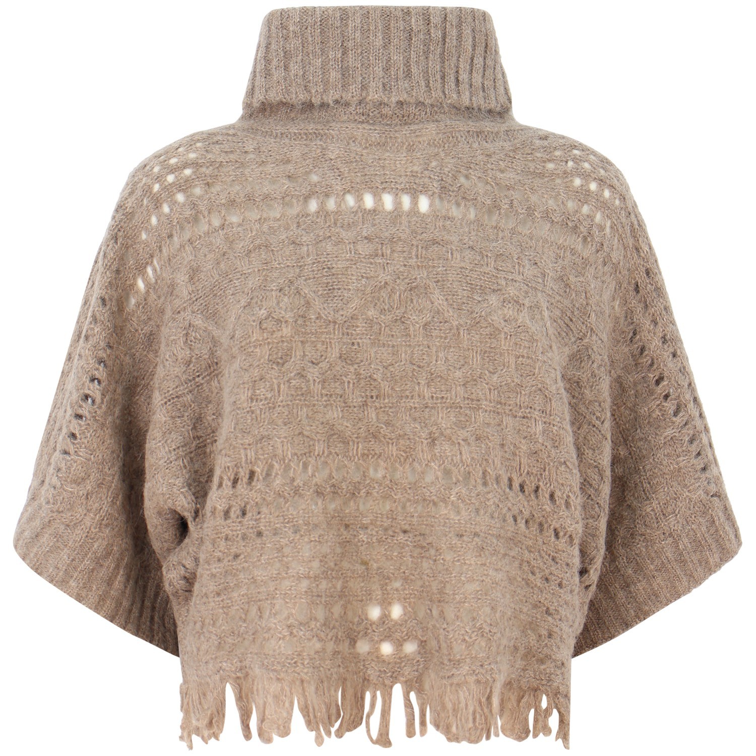 Maglione beige per donna 2