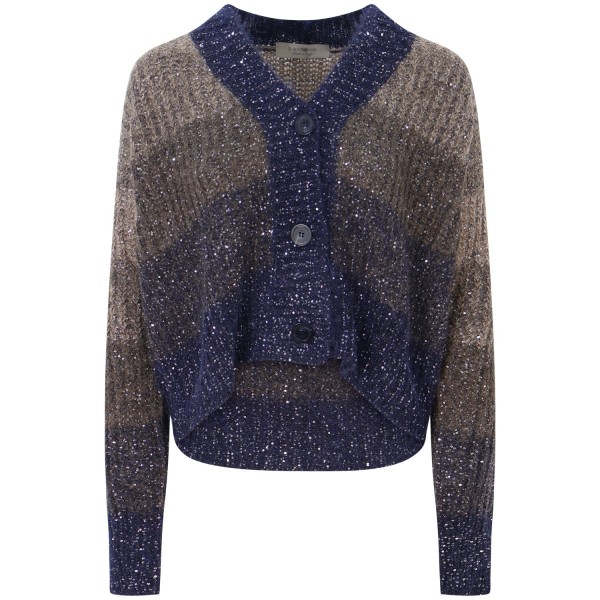 Cardigan multicolor per donna