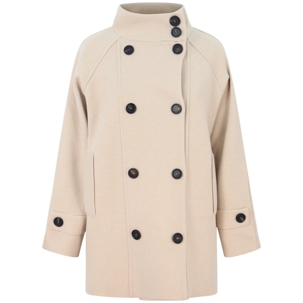 Cappotto beige per donna