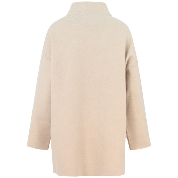 Cappotto beige per donna