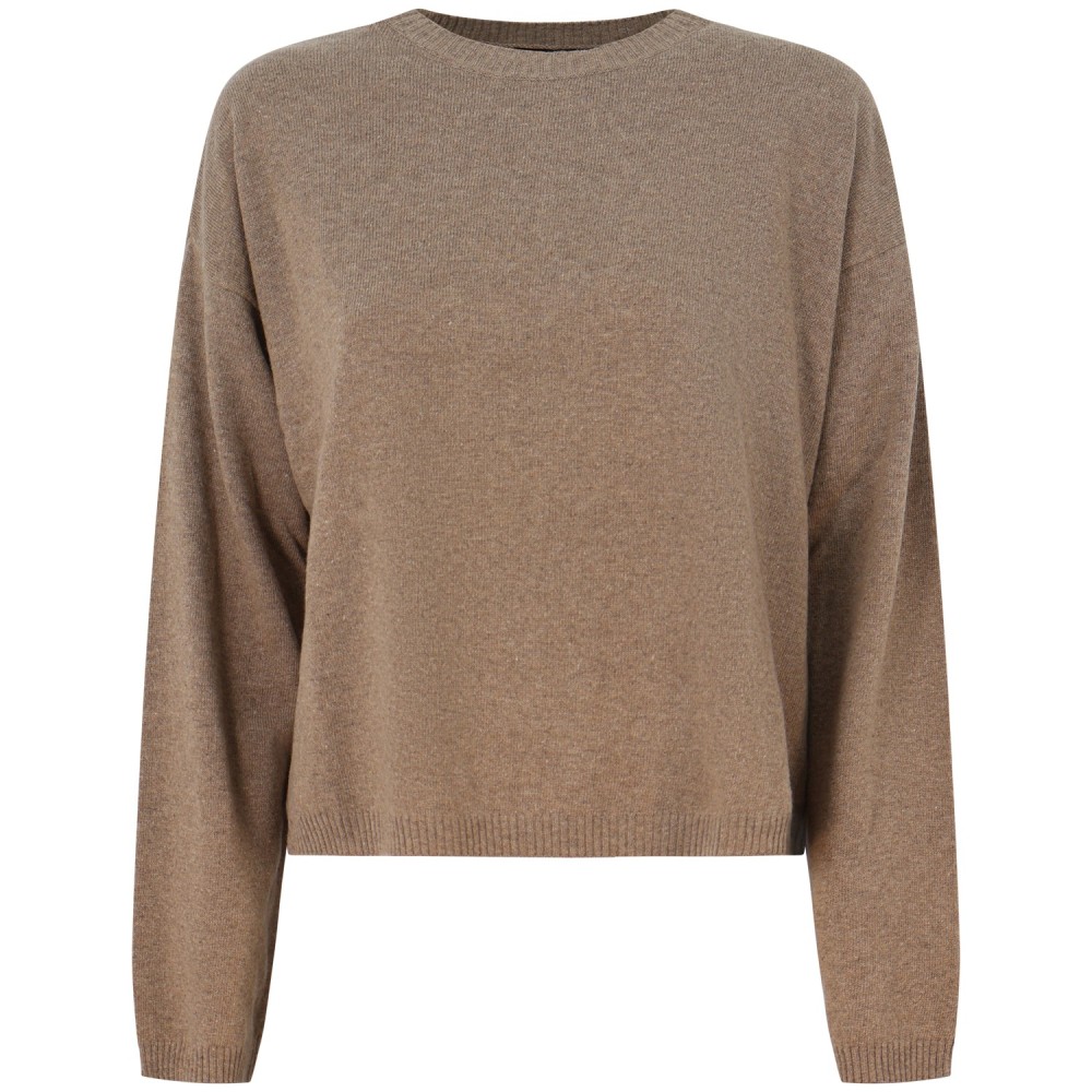 Maglione beige per donna