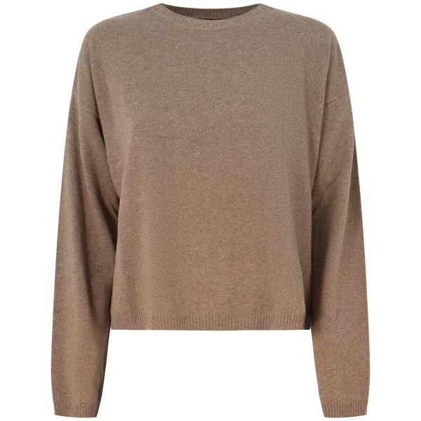 Maglione beige per donna