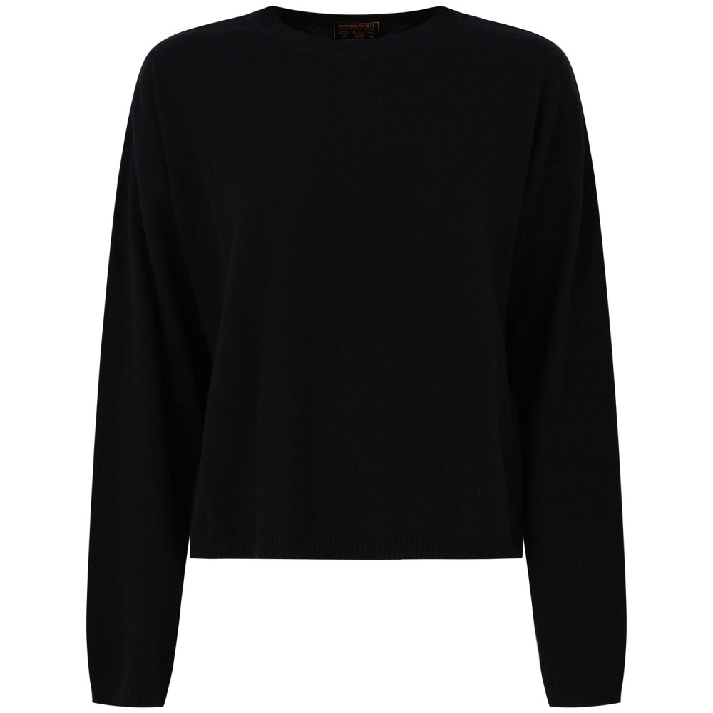 Maglione nero per donna