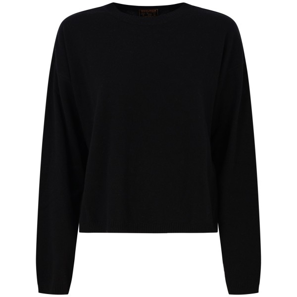 Maglione nero per donna