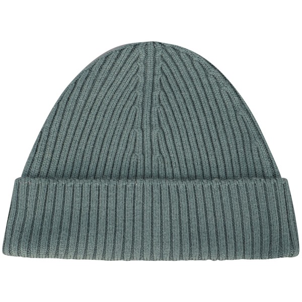 Cappello verde con mini logo per uomo