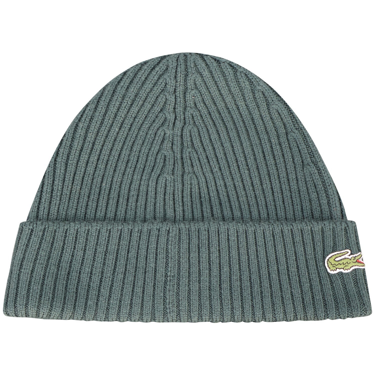 Cappello verde con mini logo per uomo